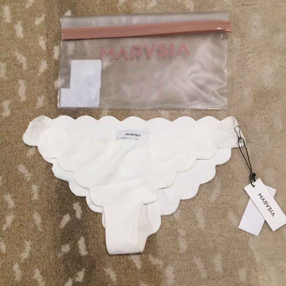 Marysia Swim Antibes Scalloped Bottoms - NWT